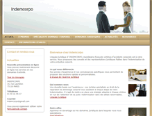 Tablet Screenshot of indemcorpo.com